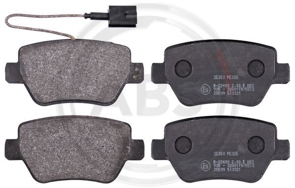 A.B.S. 35350 Brake Pad Set, disc brake