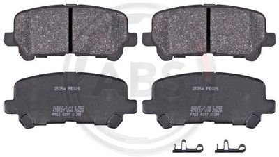Brake Pad Set, disc brake A.B.S. 35354