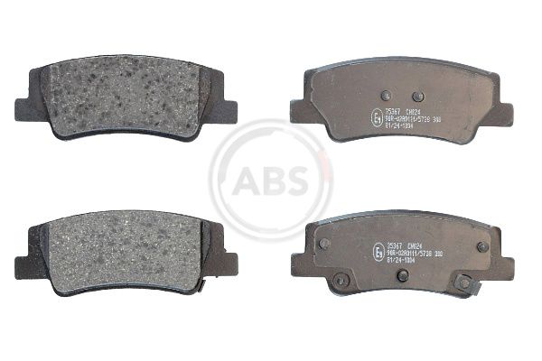 A.B.S. 35367 Brake Pad Set, disc brake