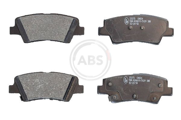 A.B.S. 35375 Brake Pad Set, disc brake