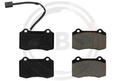 Brake Pad Set, disc brake A.B.S. 35376