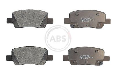 Brake Pad Set, disc brake A.B.S. 35384