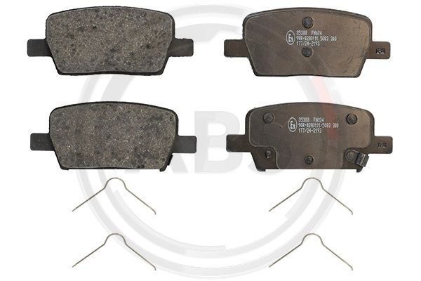 A.B.S. 35388 Brake Pad Set, disc brake