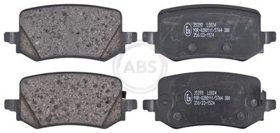 Brake Pad Set, disc brake A.B.S. 35398