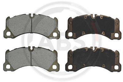 Brake Pad Set, disc brake A.B.S. 35401