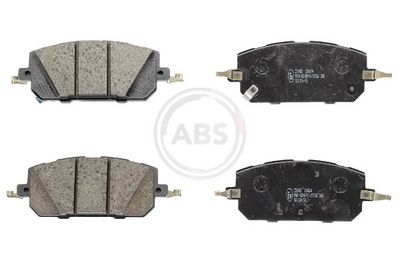 Brake Pad Set, disc brake A.B.S. 35402