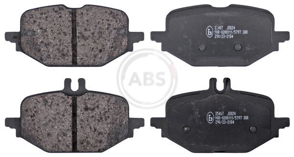 A.B.S. 35407 Brake Pad Set, disc brake