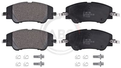 Brake Pad Set, disc brake A.B.S. 35408