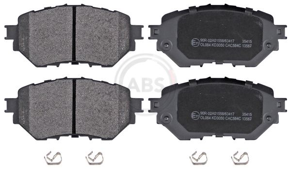 A.B.S. 35415 Brake Pad Set, disc brake