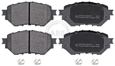 Brake Pad Set, disc brake A.B.S. 35415