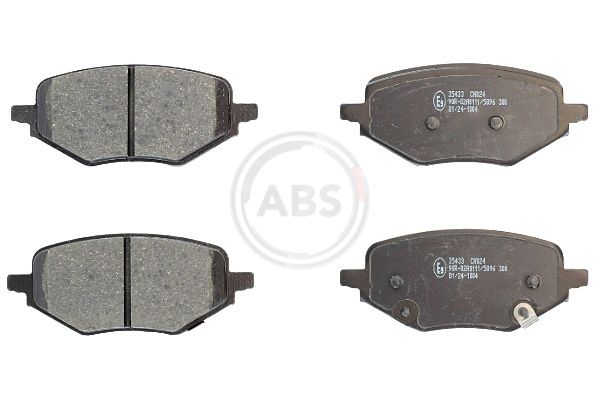 A.B.S. 35433 Brake Pad Set, disc brake