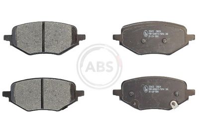 Brake Pad Set, disc brake A.B.S. 35433