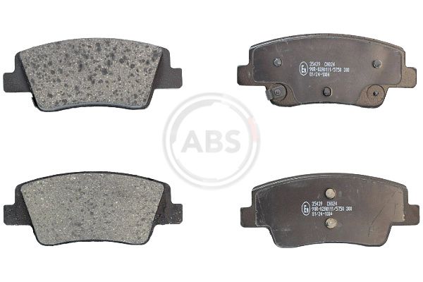 A.B.S. 35439 Brake Pad Set, disc brake