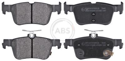Brake Pad Set, disc brake A.B.S. 35445