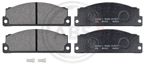 A.B.S. 36004/1 Brake Pad Set, disc brake