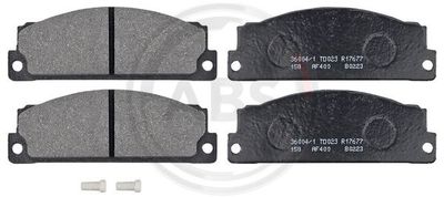 Brake Pad Set, disc brake A.B.S. 36004/1