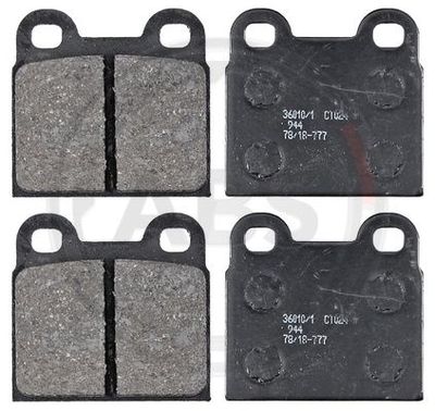 Brake Pad Set, disc brake A.B.S. 36010/1