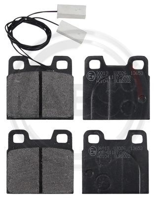 A.B.S. 36013 Brake Pad Set, disc brake