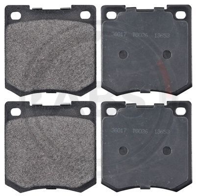 A.B.S. 36017 Brake Pad Set, disc brake