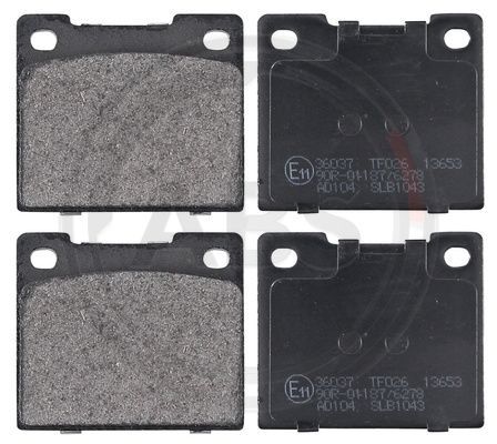 A.B.S. 36037 Brake Pad Set, disc brake