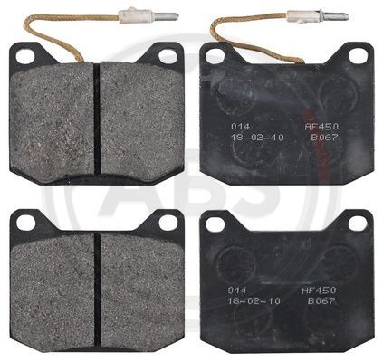 A.B.S. 36043 Brake Pad Set, disc brake