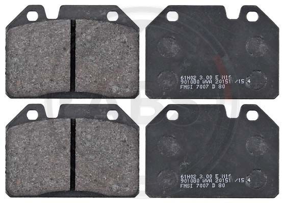 A.B.S. 36045 Brake Pad Set, disc brake