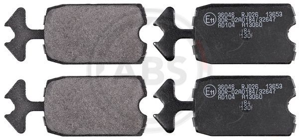 A.B.S. 36046 Brake Pad Set, disc brake