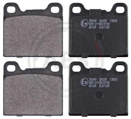 A.B.S. 36049 Brake Pad Set, disc brake