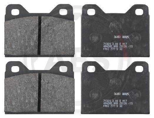 A.B.S. 36051 Brake Pad Set, disc brake