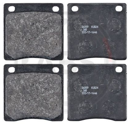 A.B.S. 36059 Brake Pad Set, disc brake