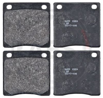 Brake Pad Set, disc brake A.B.S. 36059