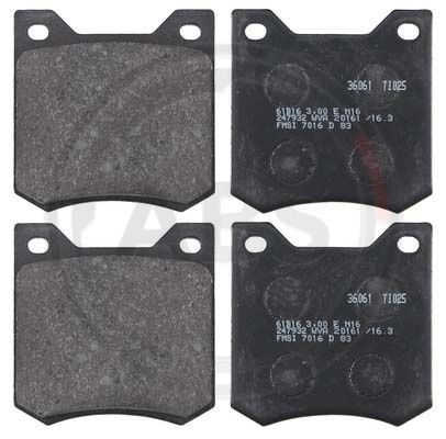 A.B.S. 36061 Brake Pad Set, disc brake