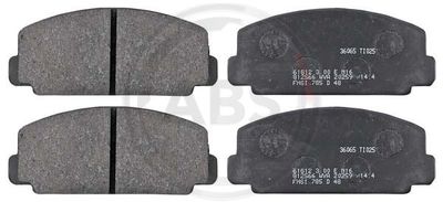 Brake Pad Set, disc brake A.B.S. 36065