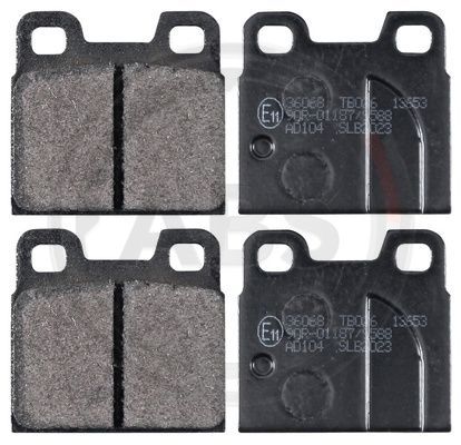 A.B.S. 36068 Brake Pad Set, disc brake