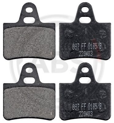 Brake Pad Set, disc brake A.B.S. 36070