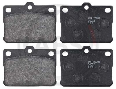 Brake Pad Set, disc brake A.B.S. 36072
