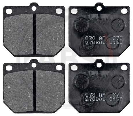 A.B.S. 36078 Brake Pad Set, disc brake