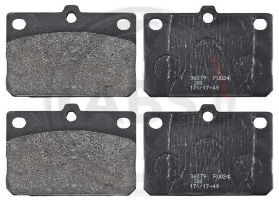 A.B.S. 36079 Brake Pad Set, disc brake