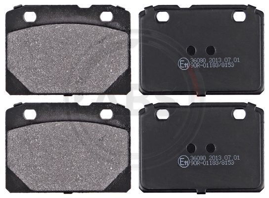 A.B.S. 36080 Brake Pad Set, disc brake