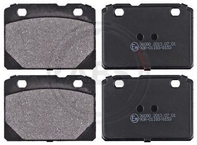 Brake Pad Set, disc brake A.B.S. 36080