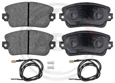 Brake Pad Set, disc brake A.B.S. 36083