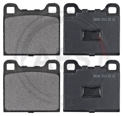A.B.S. 36088 Brake Pad Set, disc brake