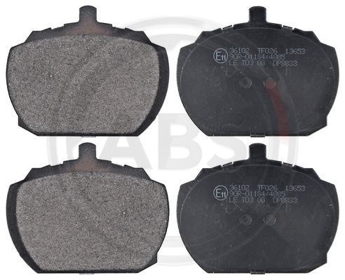 A.B.S. 36102 Brake Pad Set, disc brake