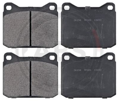 Brake Pad Set, disc brake A.B.S. 36104
