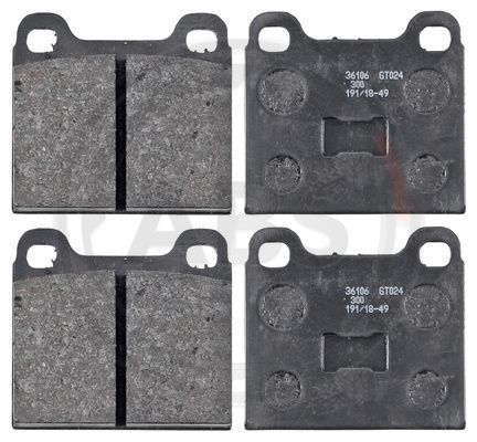 A.B.S. 36106 Brake Pad Set, disc brake