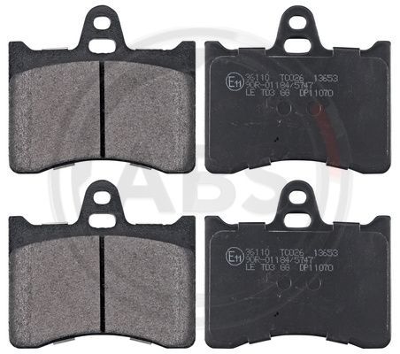 A.B.S. 36110 Brake Pad Set, disc brake