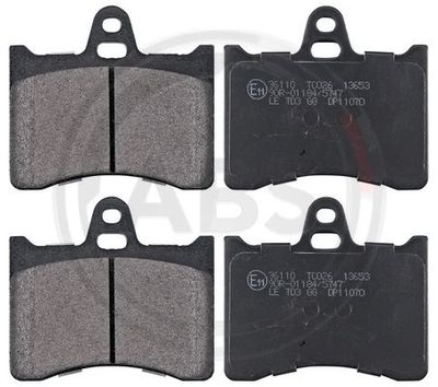 Brake Pad Set, disc brake A.B.S. 36110