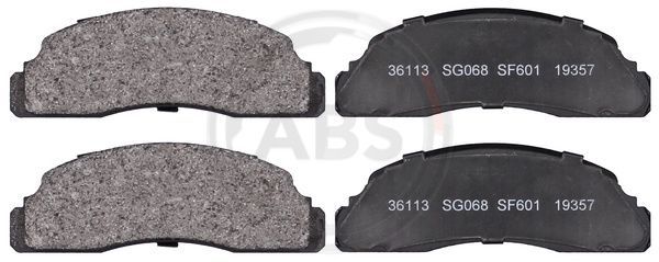 A.B.S. 36113 Brake Pad Set, disc brake
