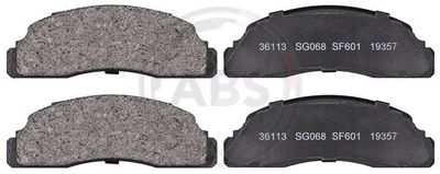 Brake Pad Set, disc brake A.B.S. 36113