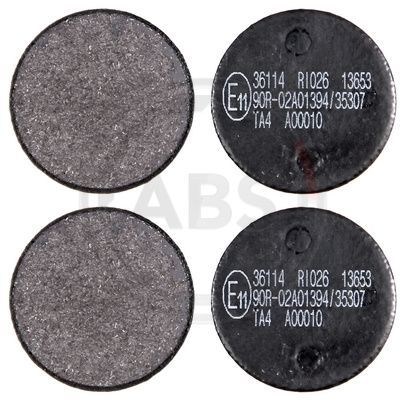 A.B.S. 36114 Brake Pad Set, disc parking brake